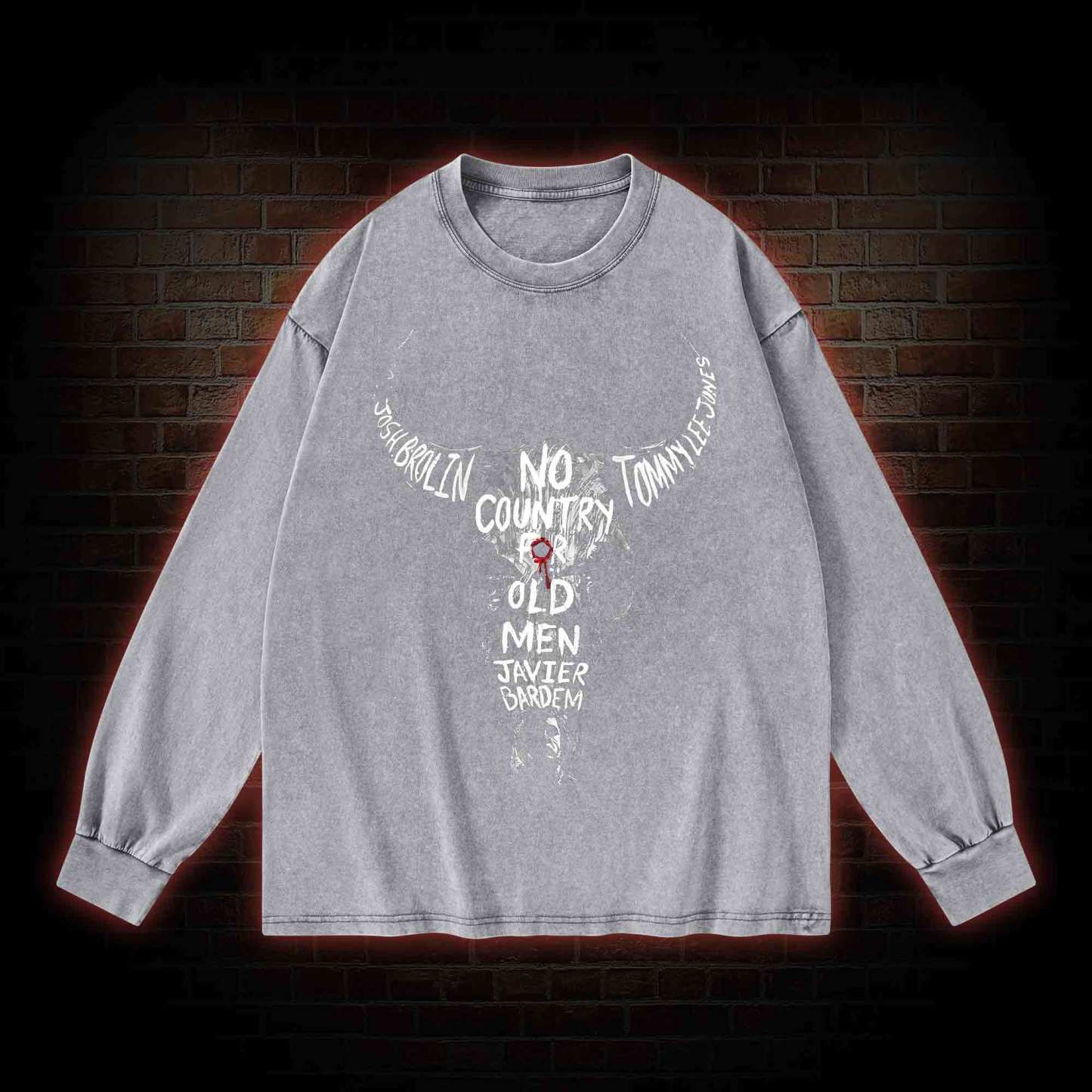 There are No Clean Getaways Washed Long-Sleeve T-shirt