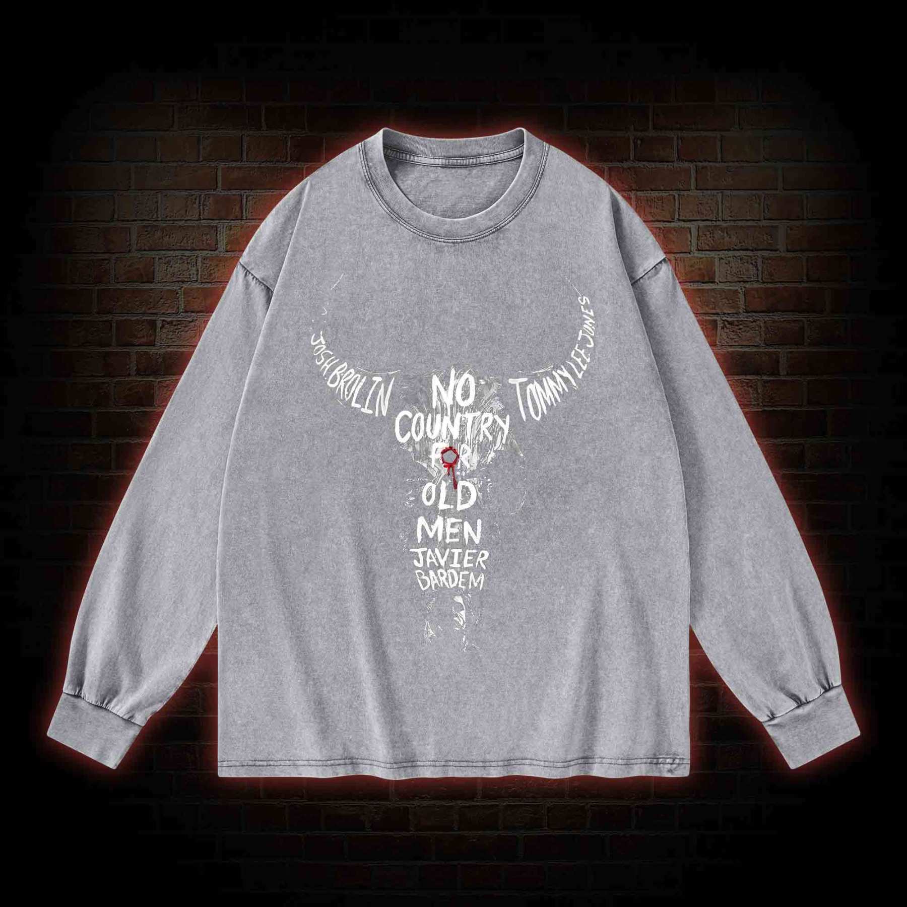There are No Clean Getaways Washed Long-Sleeve T-shirt