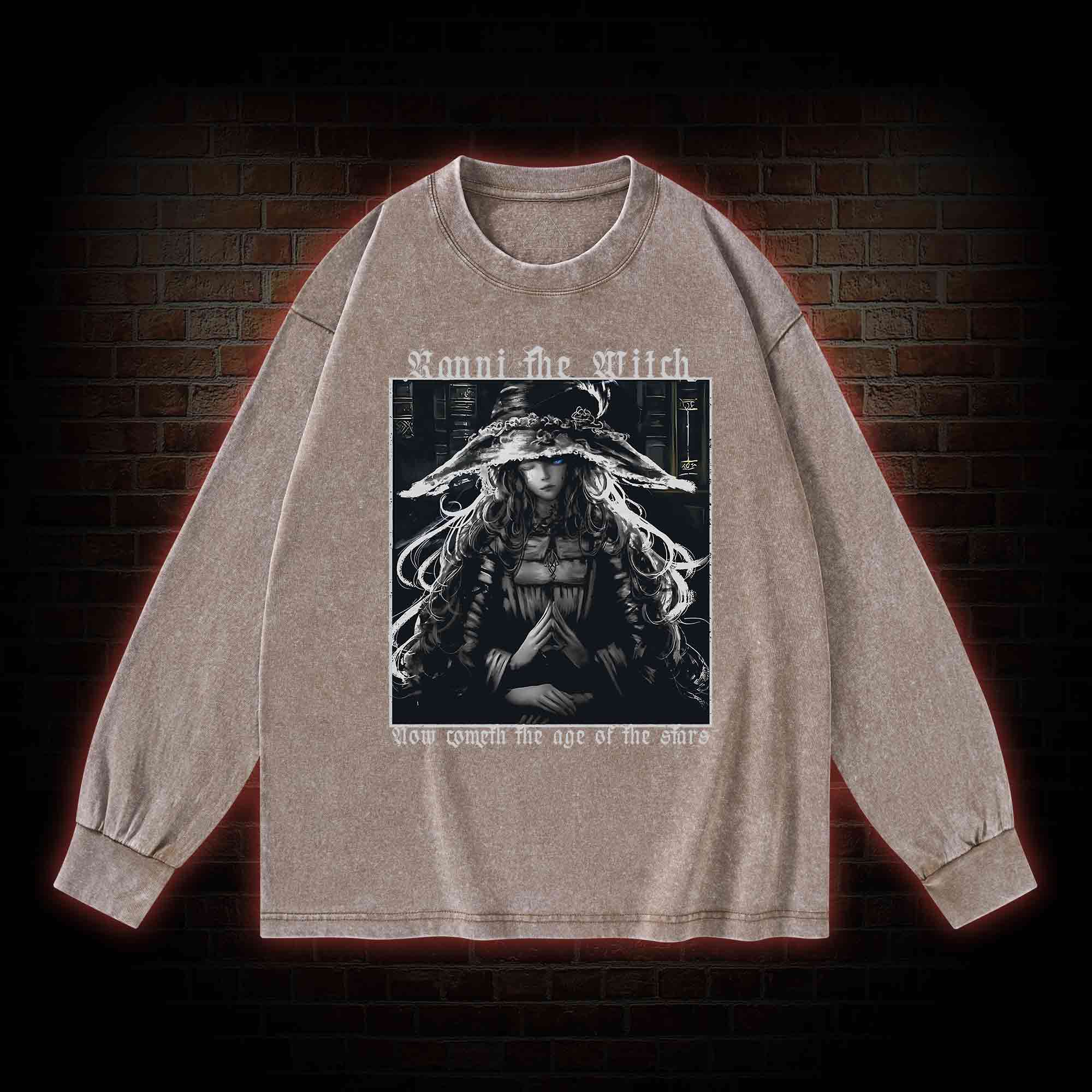 Lunar Princess Washed Long-Sleeve T-shirt