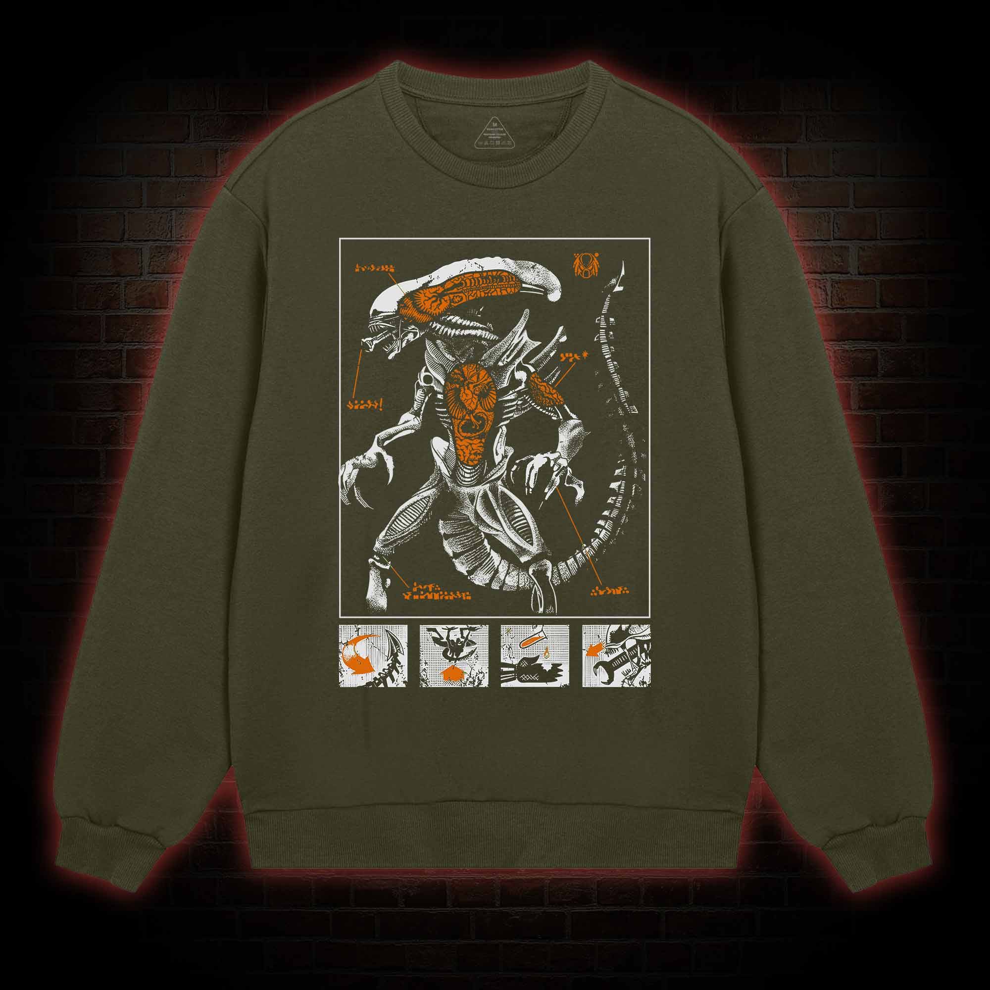 Retro Perfect Organism Sweatshirt