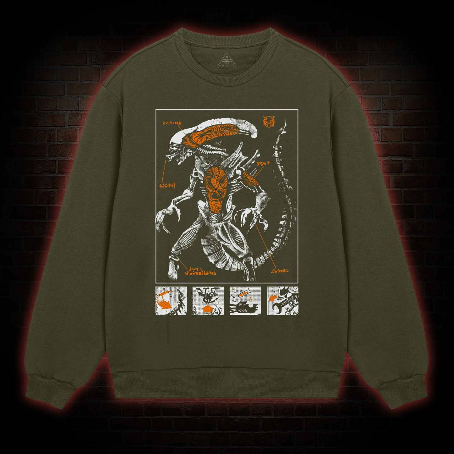 Retro Perfect Organism Sweatshirt