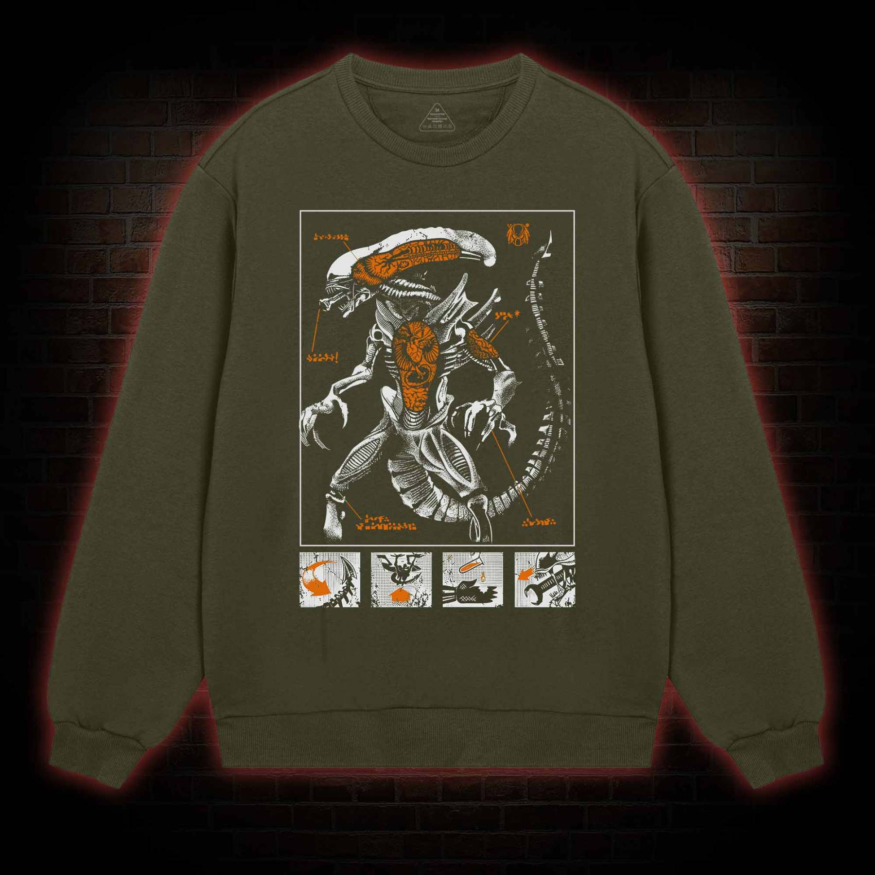 Retro Perfect Organism Sweatshirt