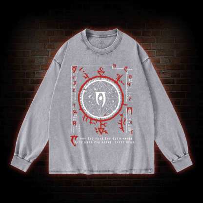 Why Won't You Die? Washed Long-Sleeve T-shirt