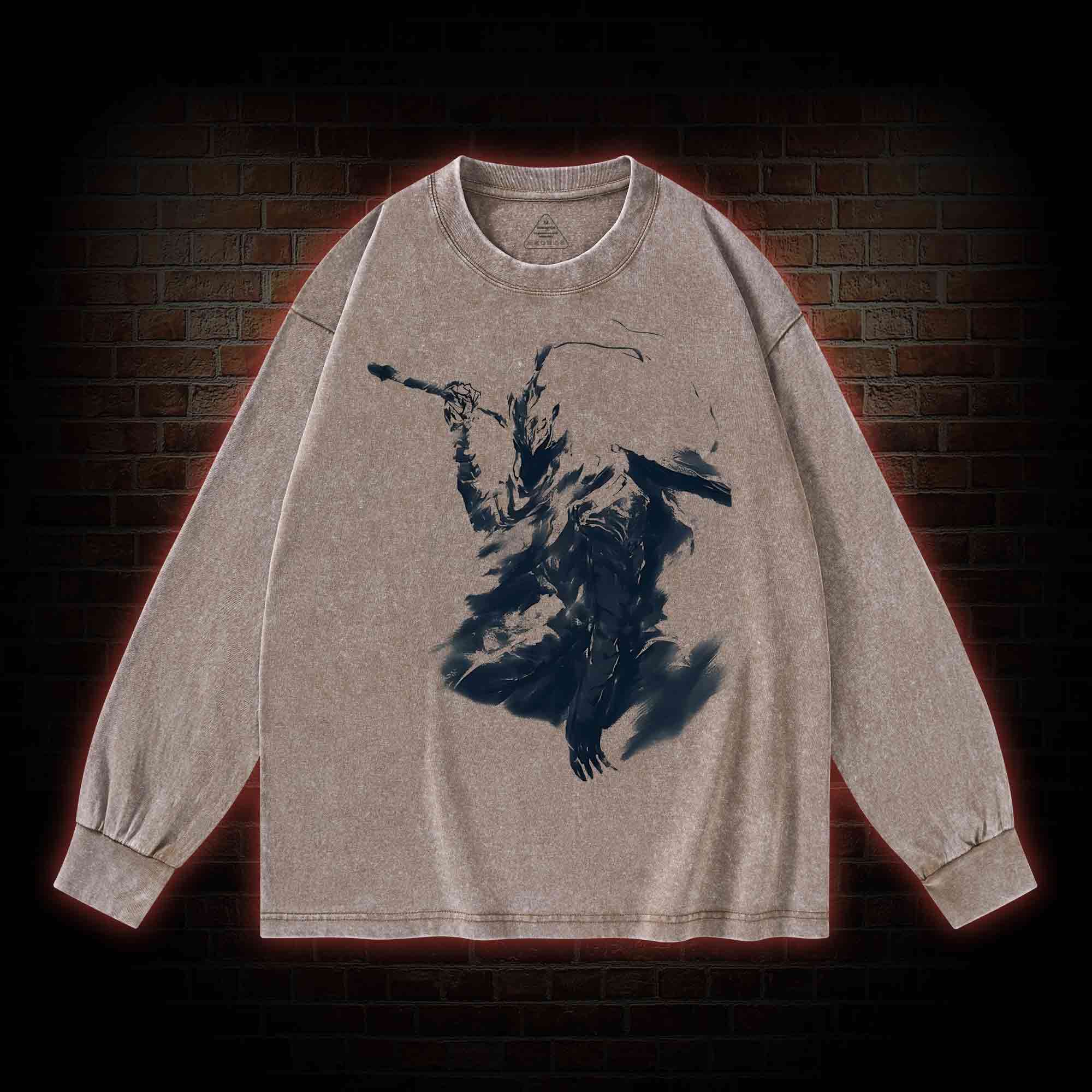 Abyss Vintage Washed Long-Sleeve T-shirt