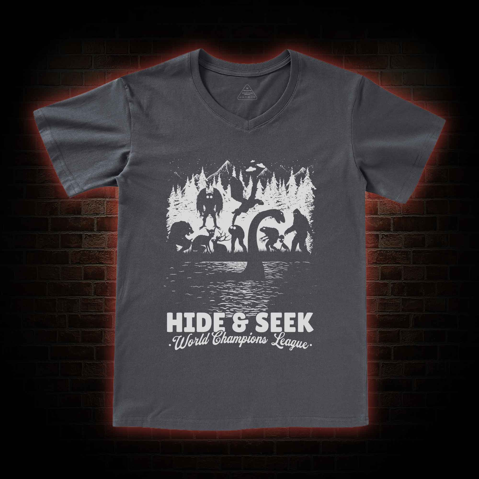 Hide & Seek World Champion League V-Neck Classic T-Shirt