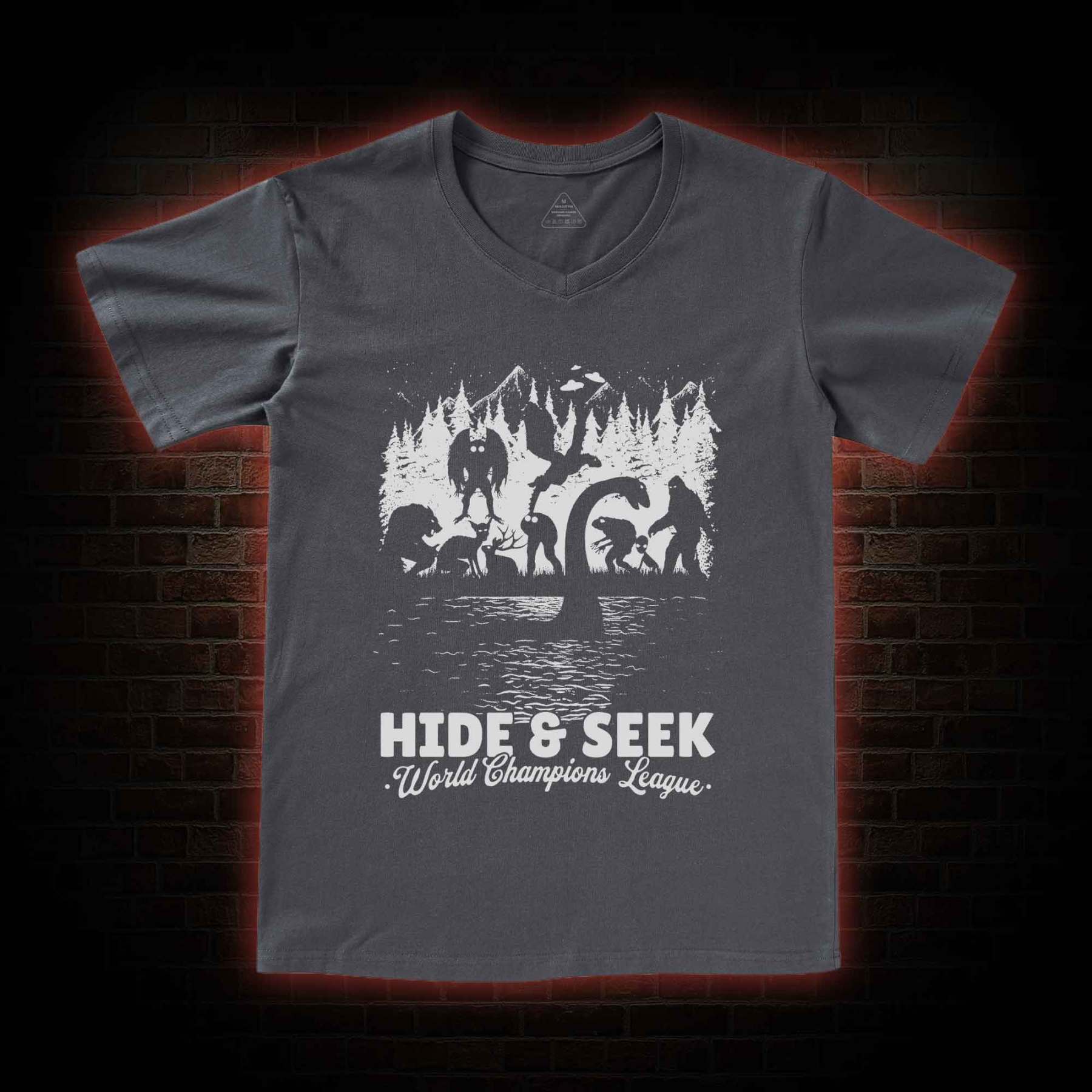 Hide & Seek World Champion League V-Neck Classic T-Shirt