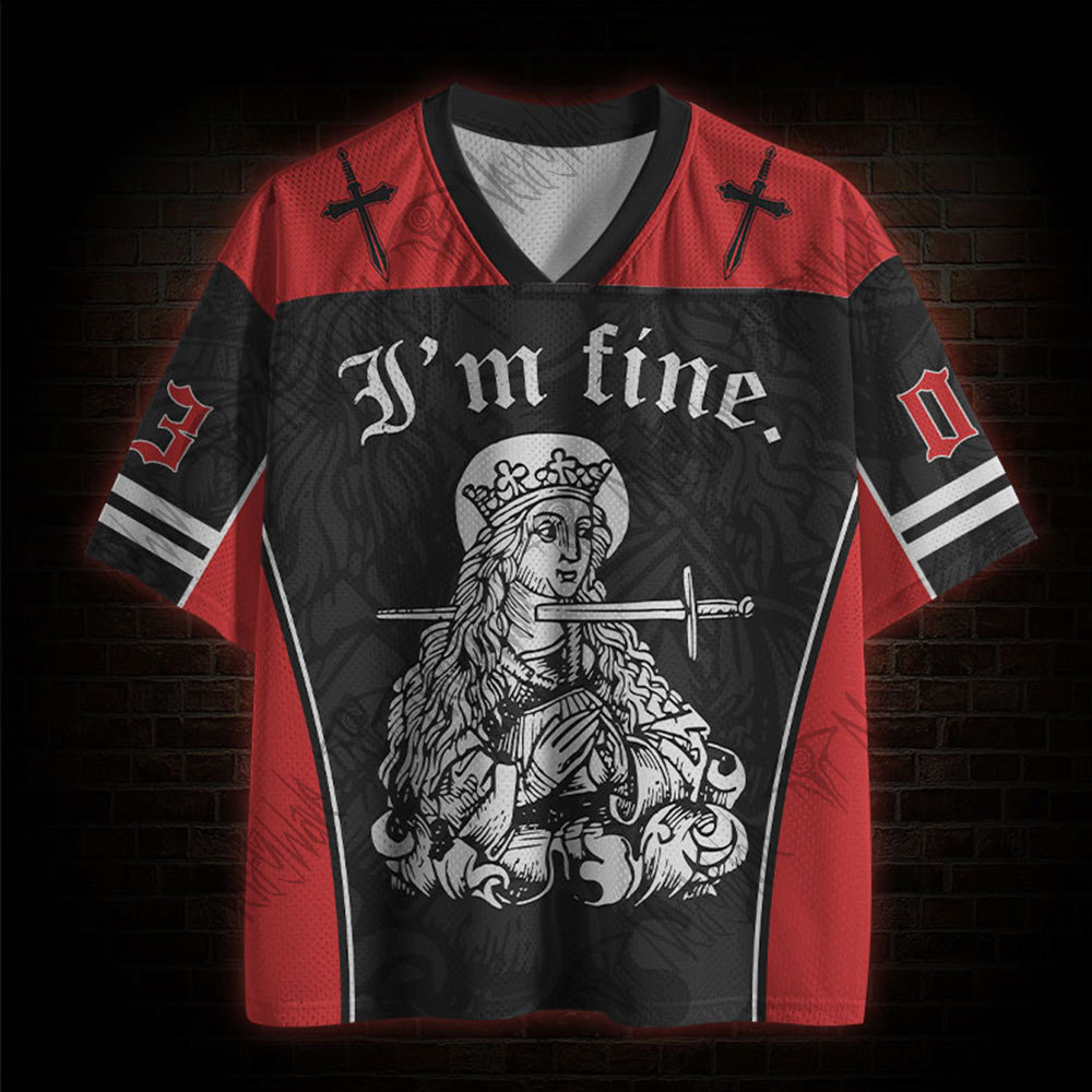 I'm Fine Mesh Jersey