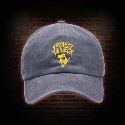 Protect Ya Neck Washed Vintage Baseball Cap