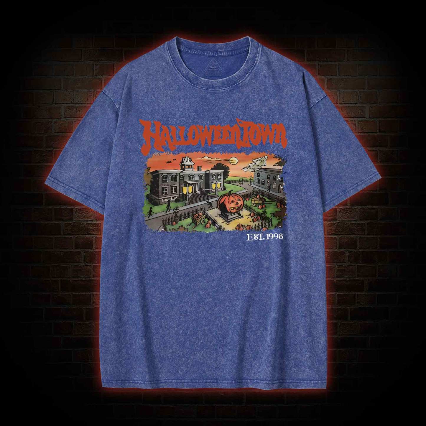 Halloween Town Washed T-shirt