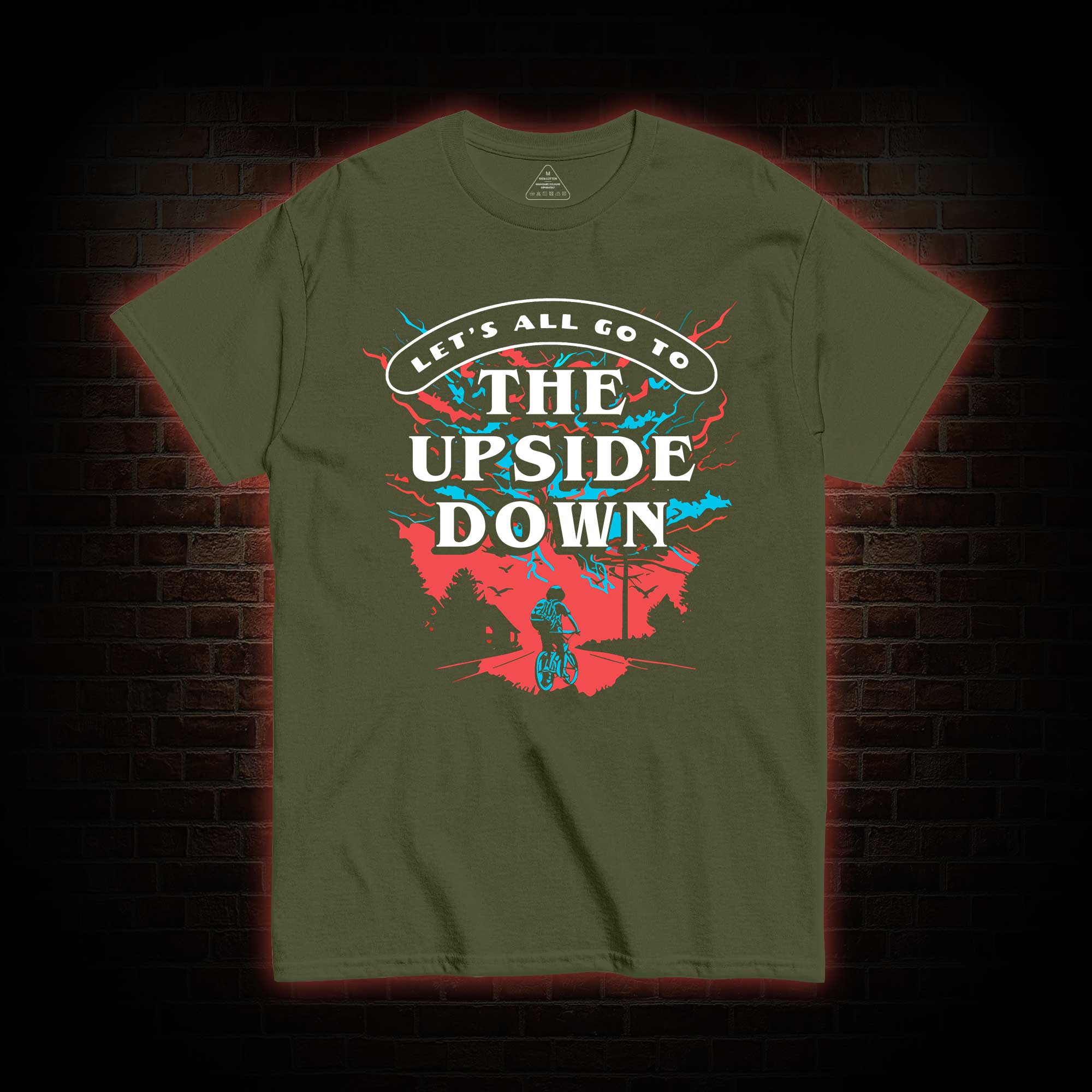 Let's All Go To The Upside Down T-shirt 