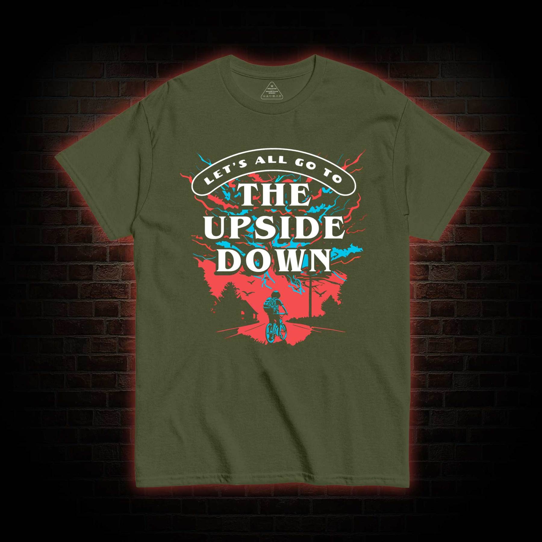 Let's All Go To The Upside Down T-shirt 