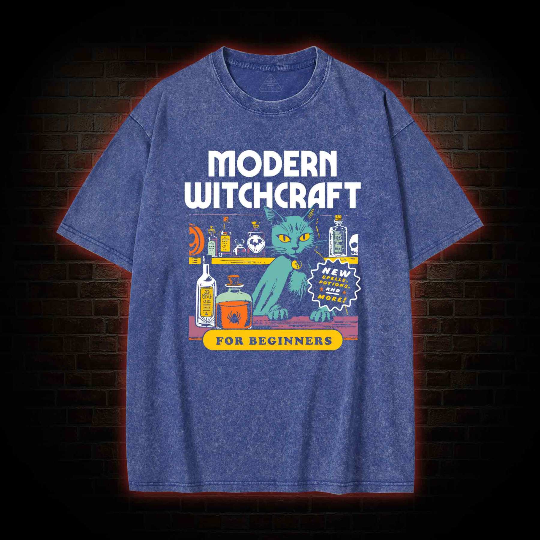 Modern Wichcraft For Beginners Washed T-shirt