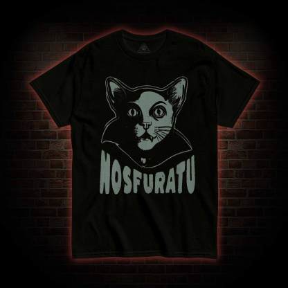 Relaxed Nosfuratu Cat T-shirt