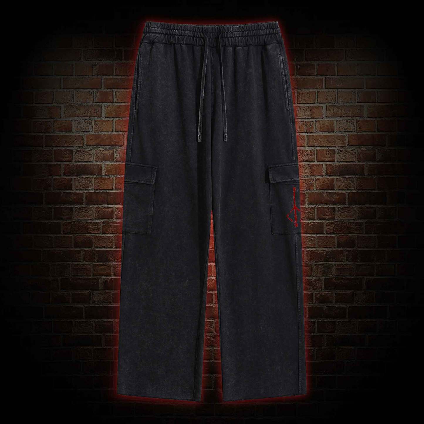 Fear the Old Blood Washed Cargo Pants