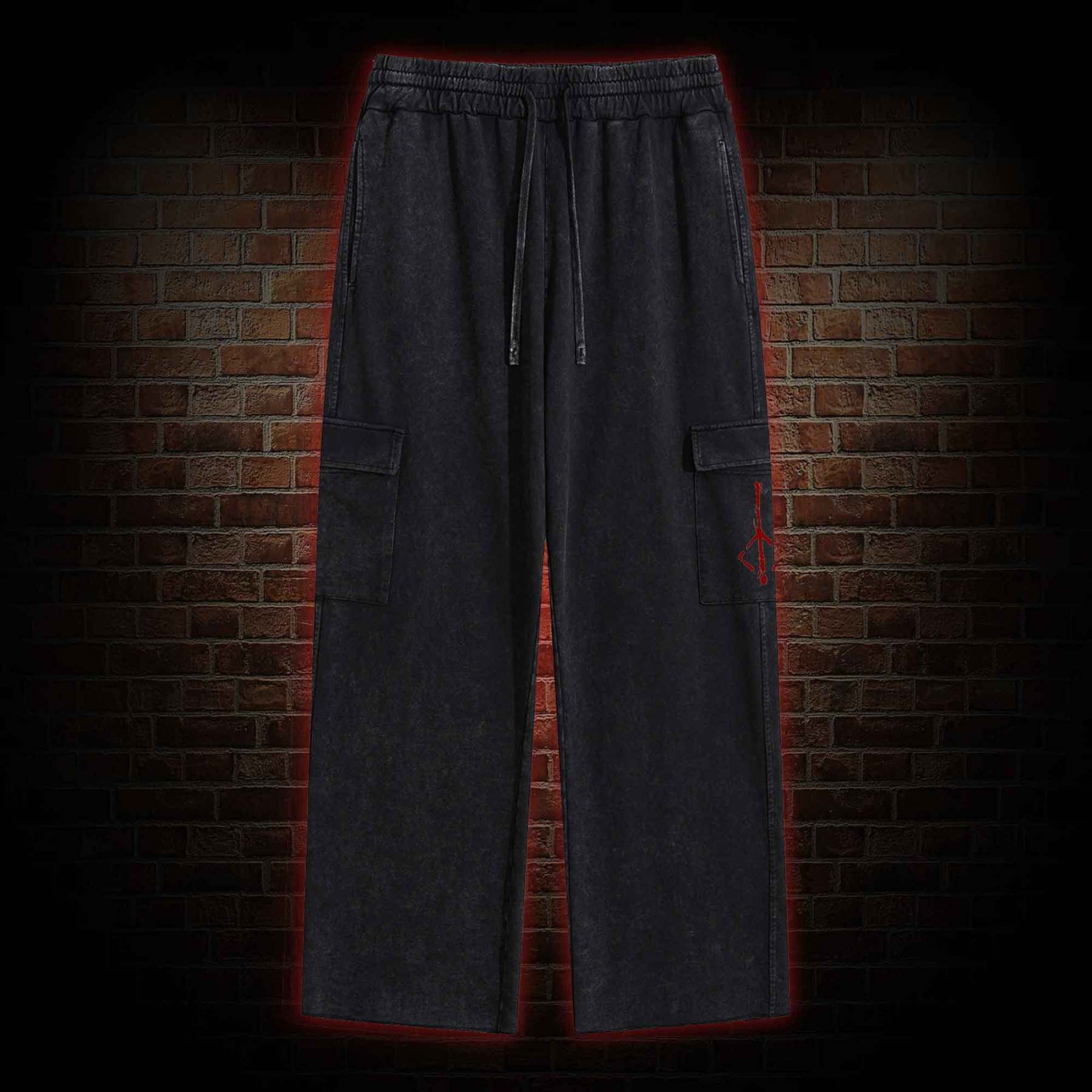 Fear the Old Blood Washed Cargo Pants