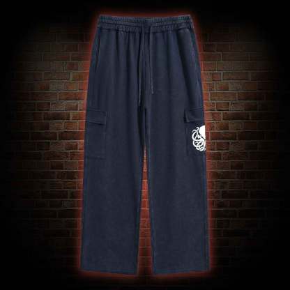 Cthulhu Washed Cargo Pants
