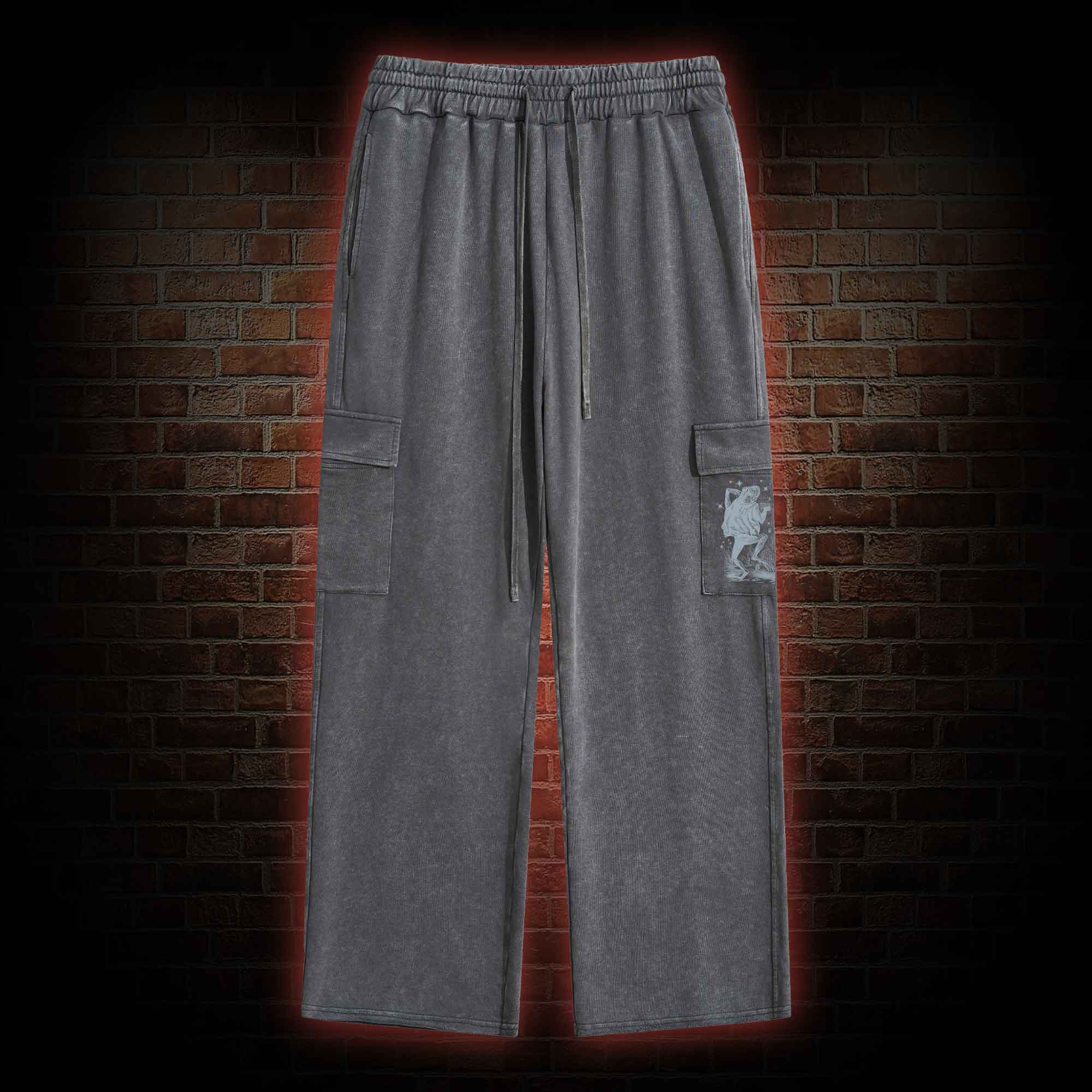 Dancing Frogs Washed Cargo Pants