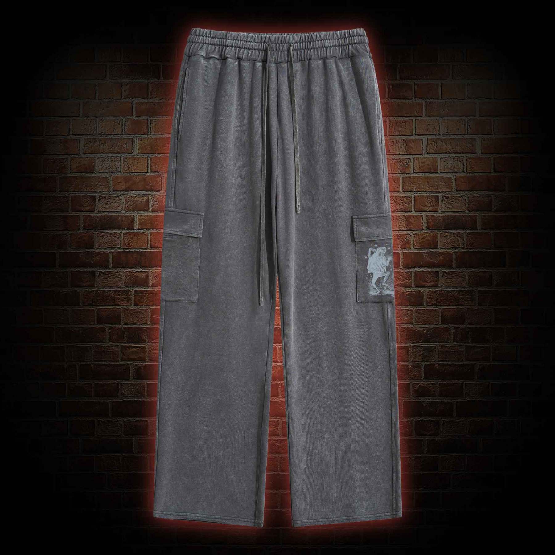 Dancing Frogs Washed Cargo Pants