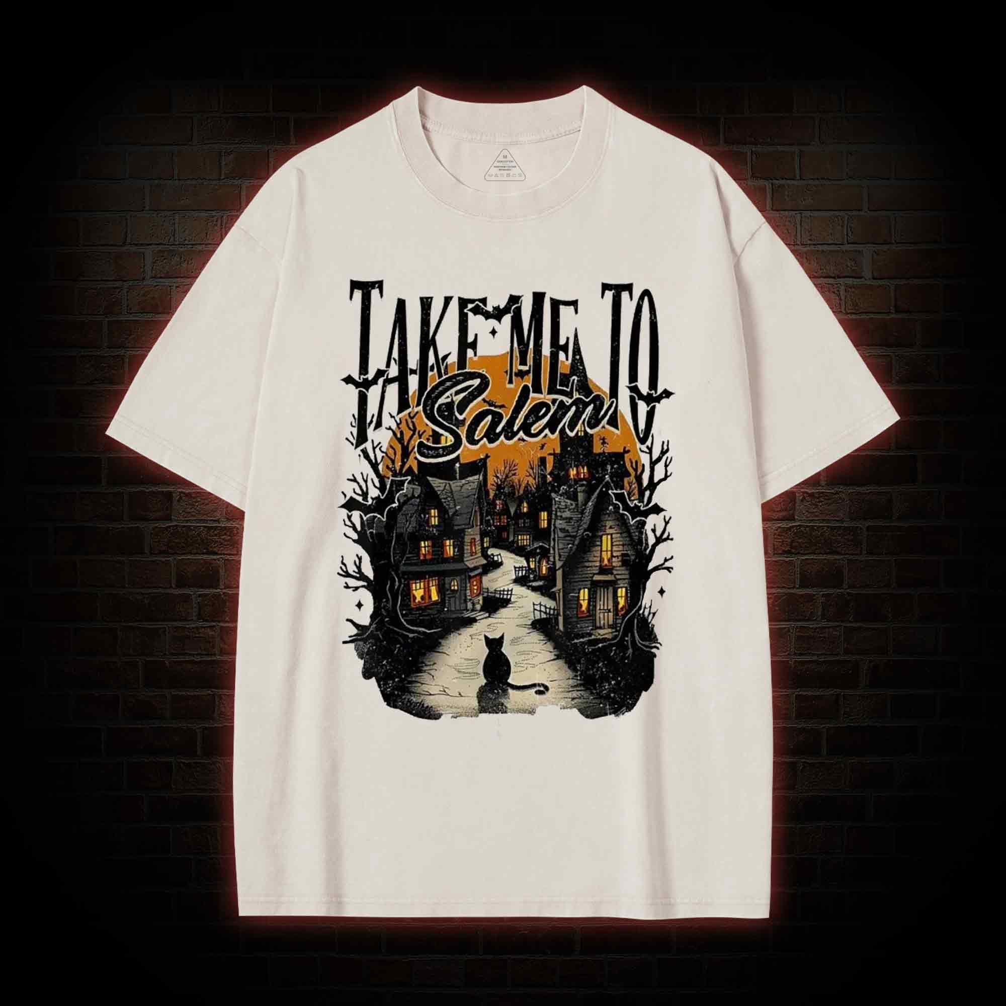 Take Me To Salem Washed T-shirt