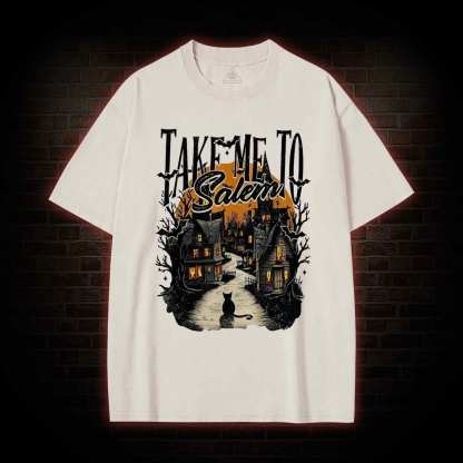 Take Me To Salem Washed T-shirt