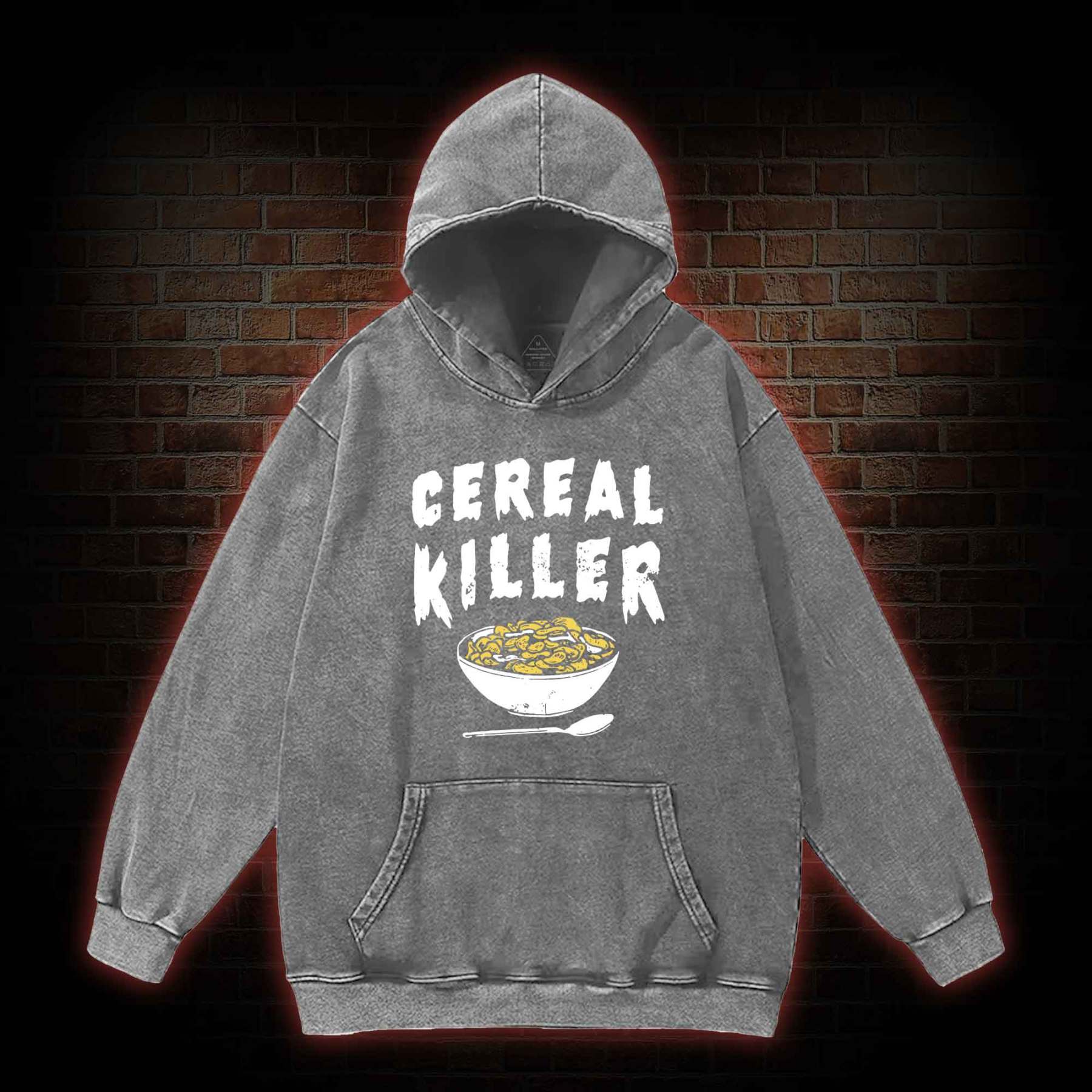 Cereal Killer Washed Hoodie