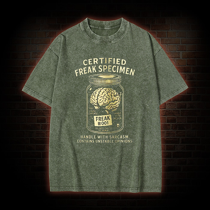 Certified Freak Specimen Washed T-shirt