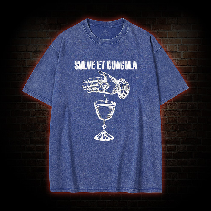 Solve Et Coagula Washed T-shirt