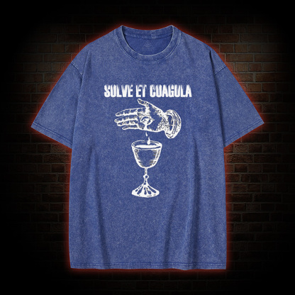 Solve Et Coagula Washed T-shirt