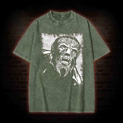 Call of the Werewolf Washed T-shirt