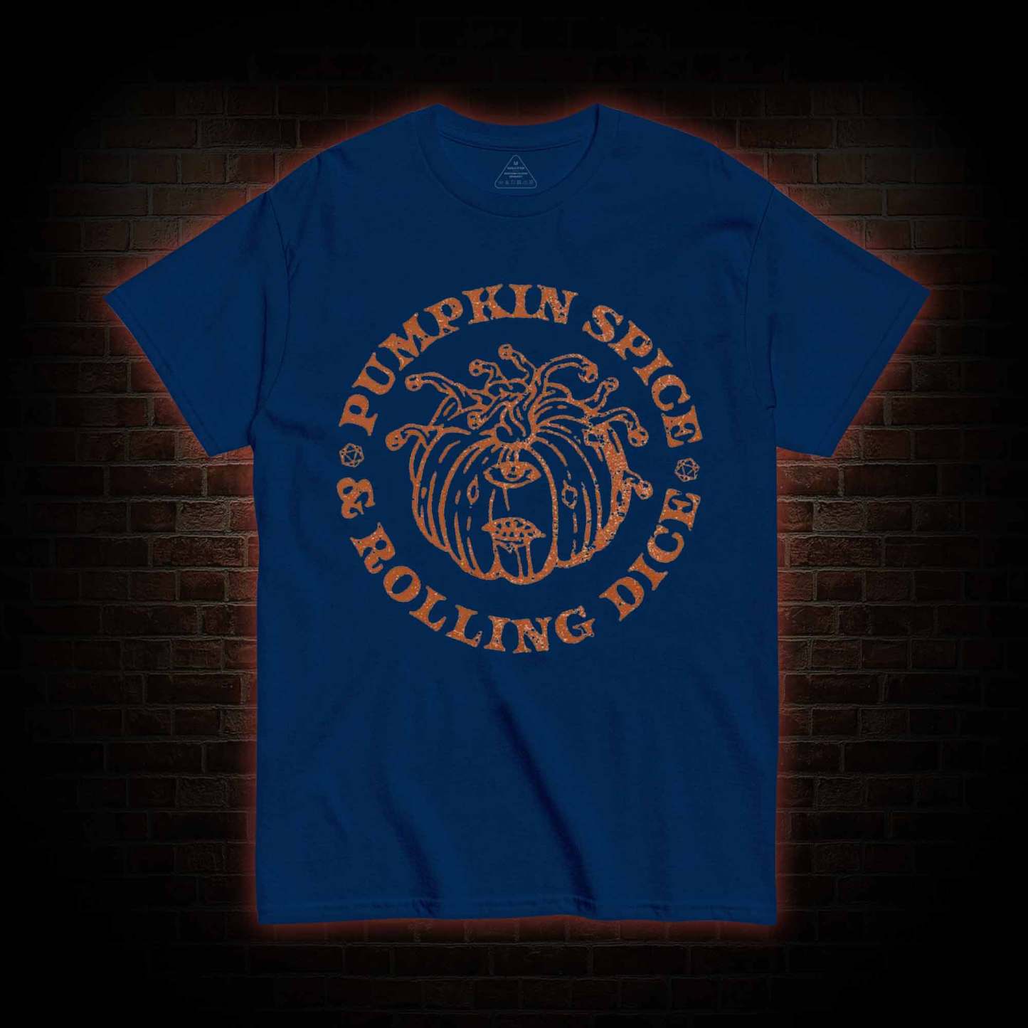 Pumpkin Spice and Rolling Dice T-shirt