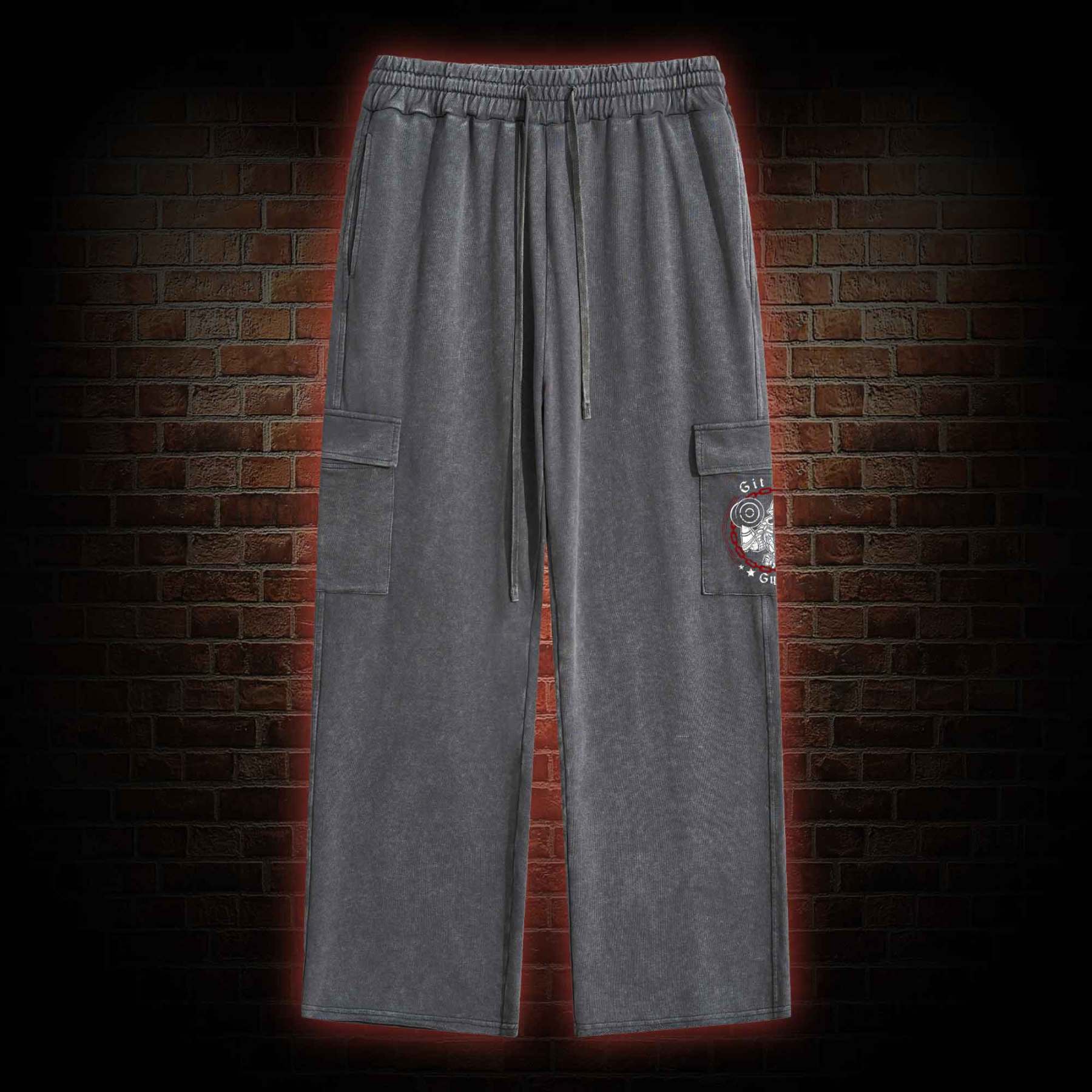 Git Gud Gym Washed Cargo Pants