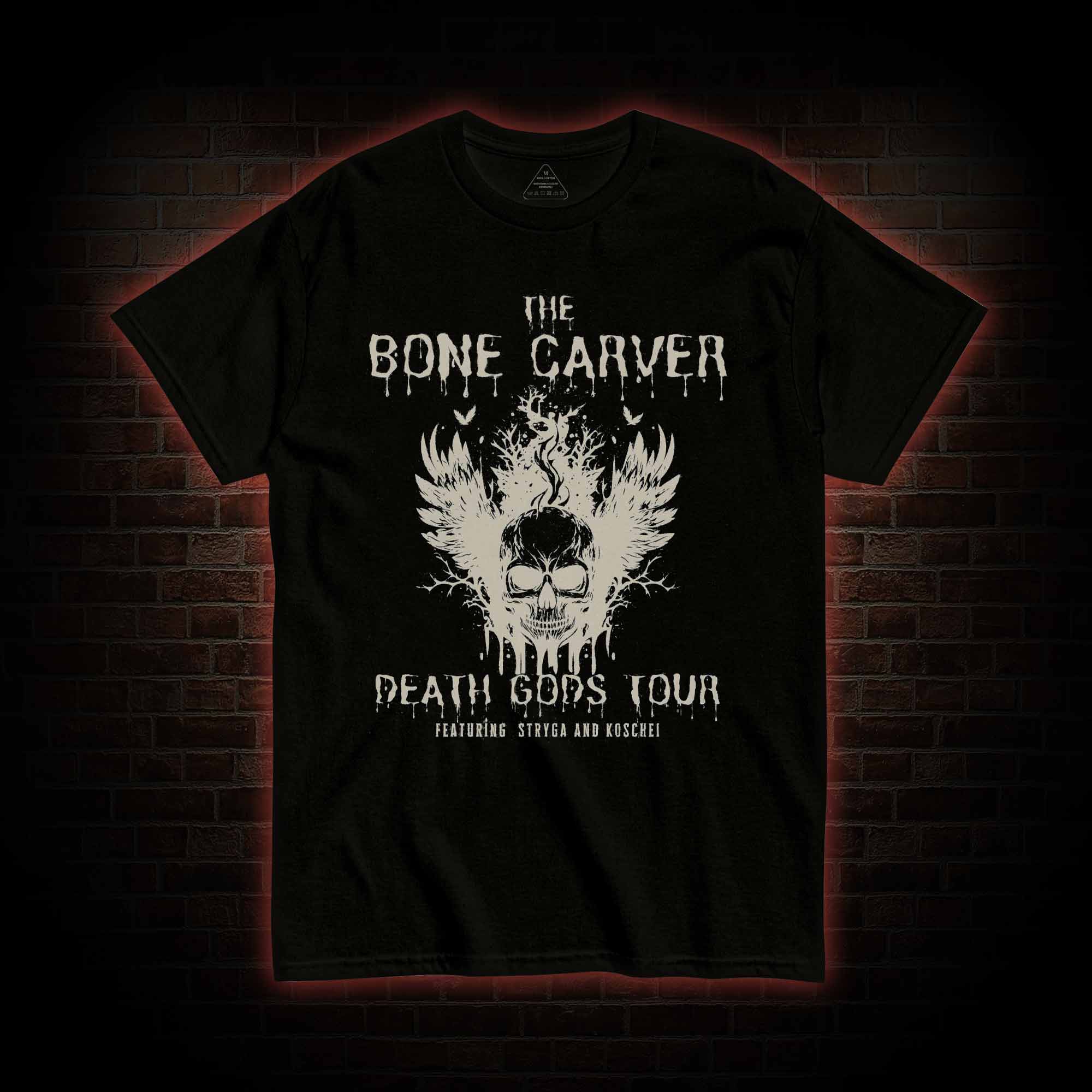 The Bone Carver Death Gods Tour T-shirt