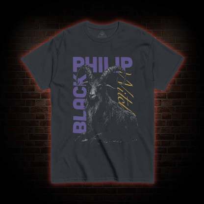 Black Philip Witch Goat T-shirt