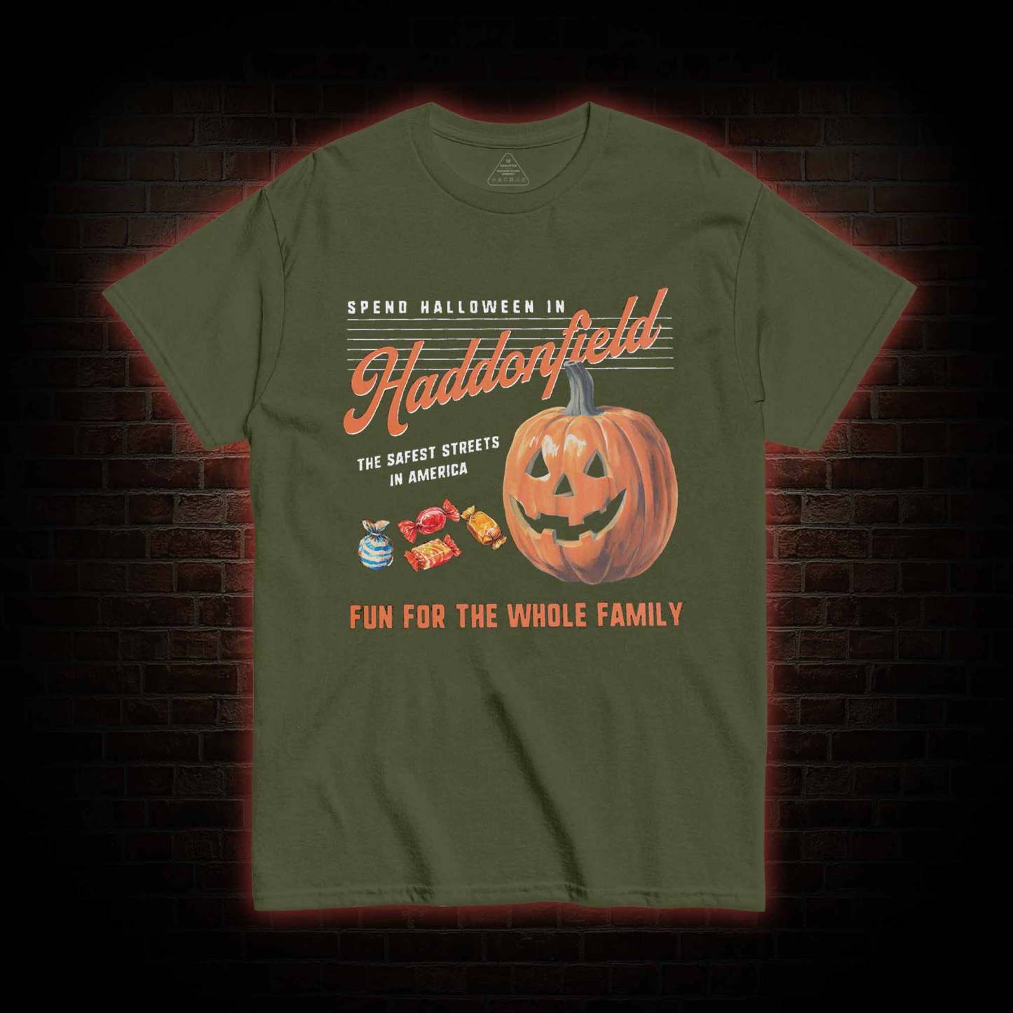 Spend Halloween in Haddonfield T-shirt