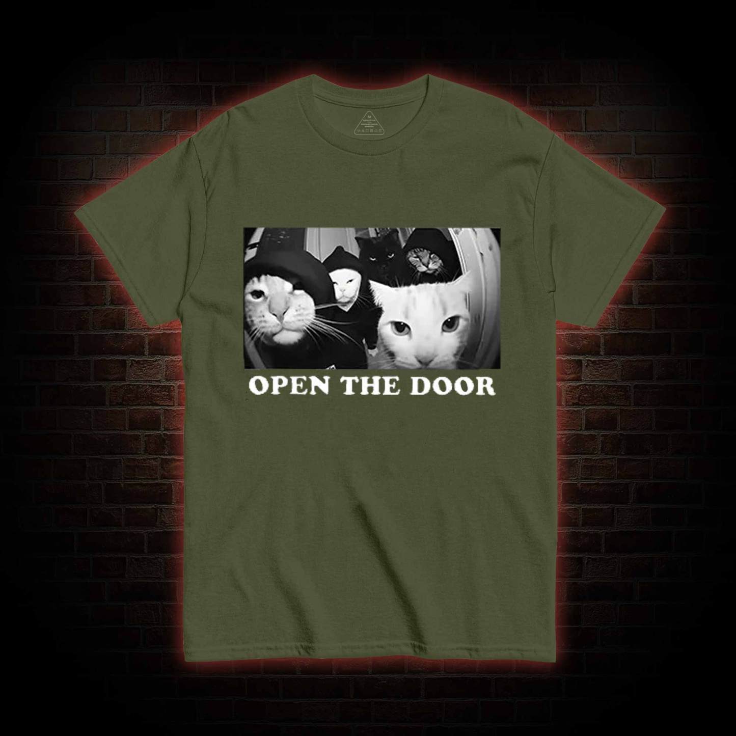 Cats Open Door T-shirt