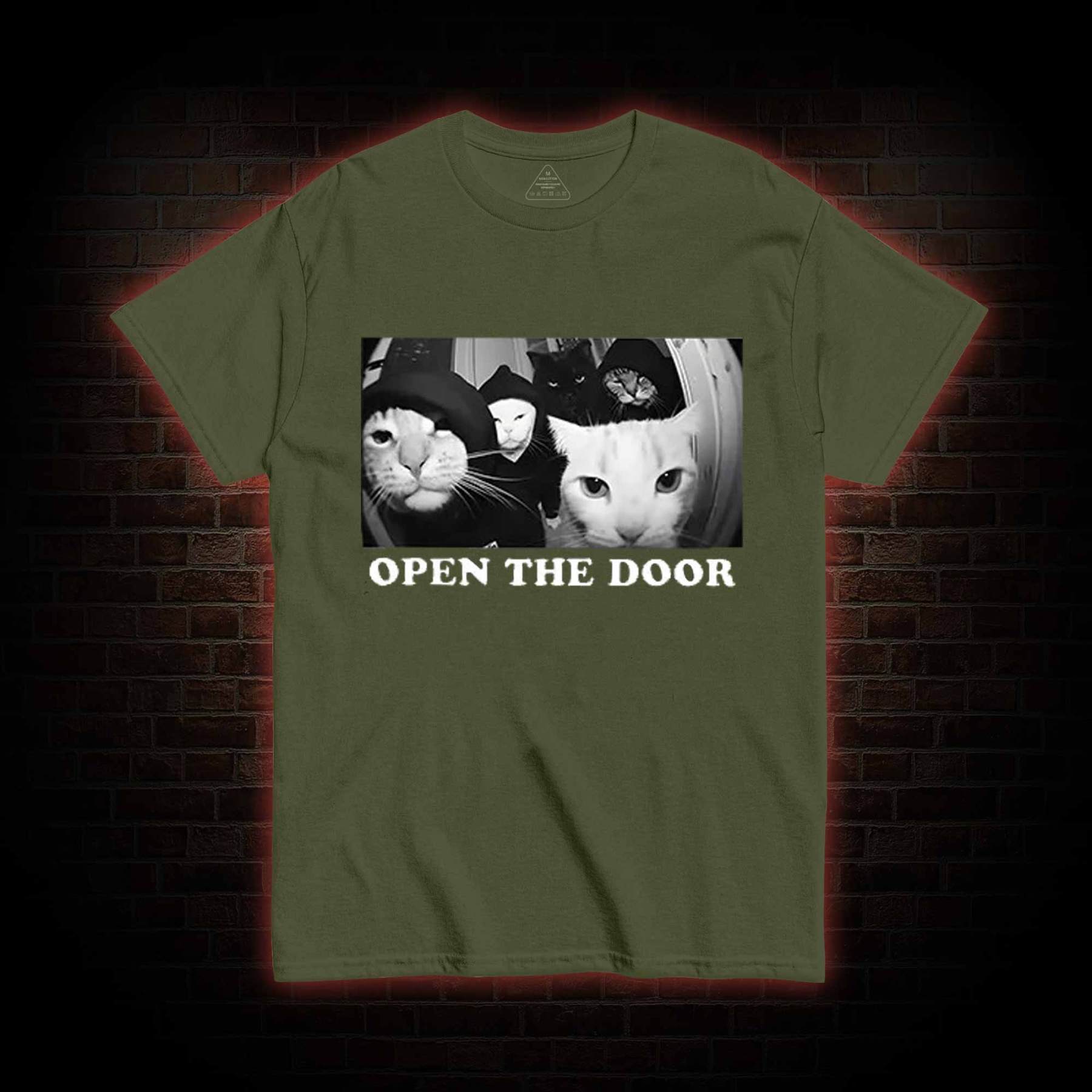 Cats Open Door T-shirt