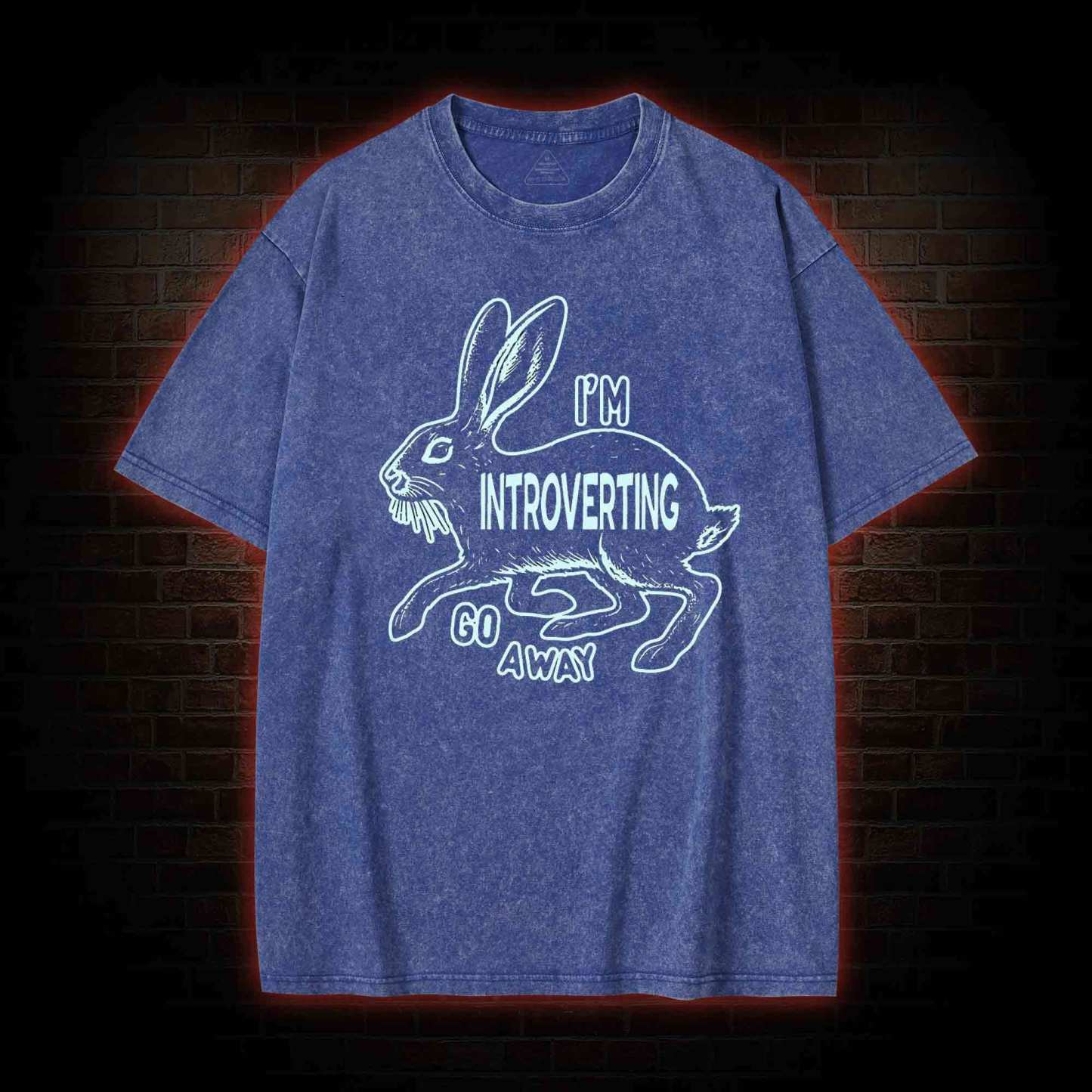 I'm Introverting Washed T-shirt
