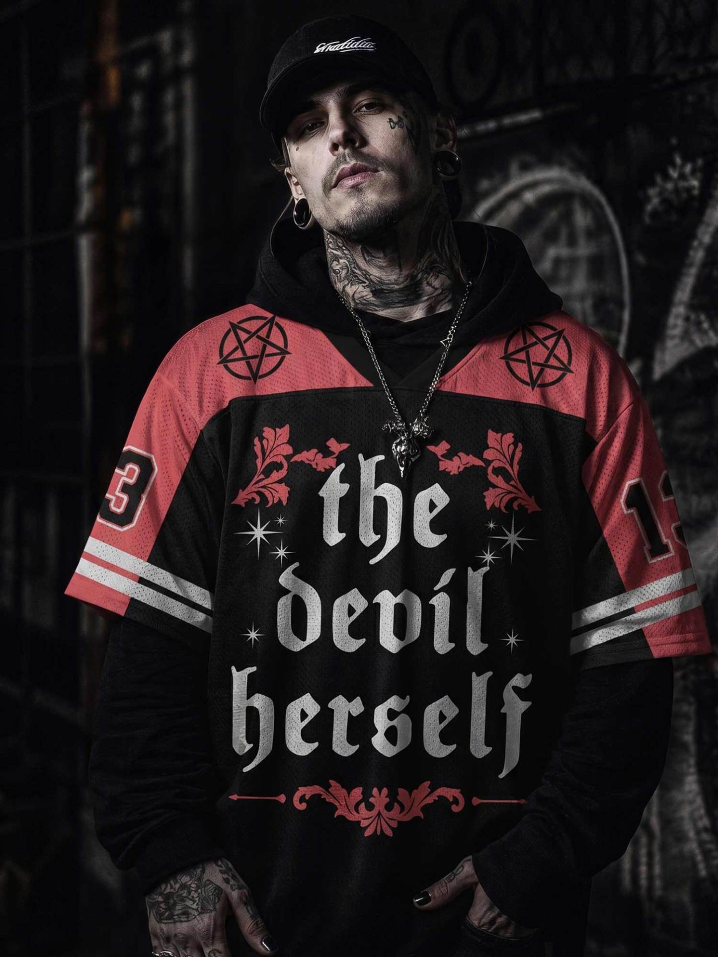 The Devil Herself Mesh Jersey