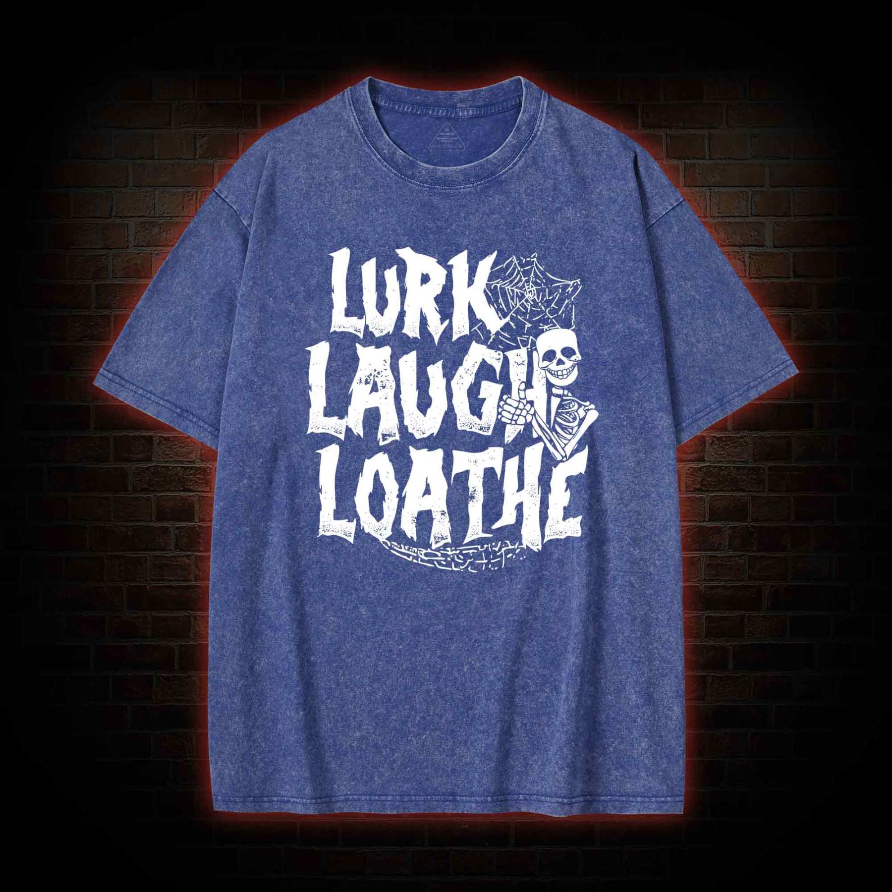Lurk Laugh Loathe Washed T-shirt