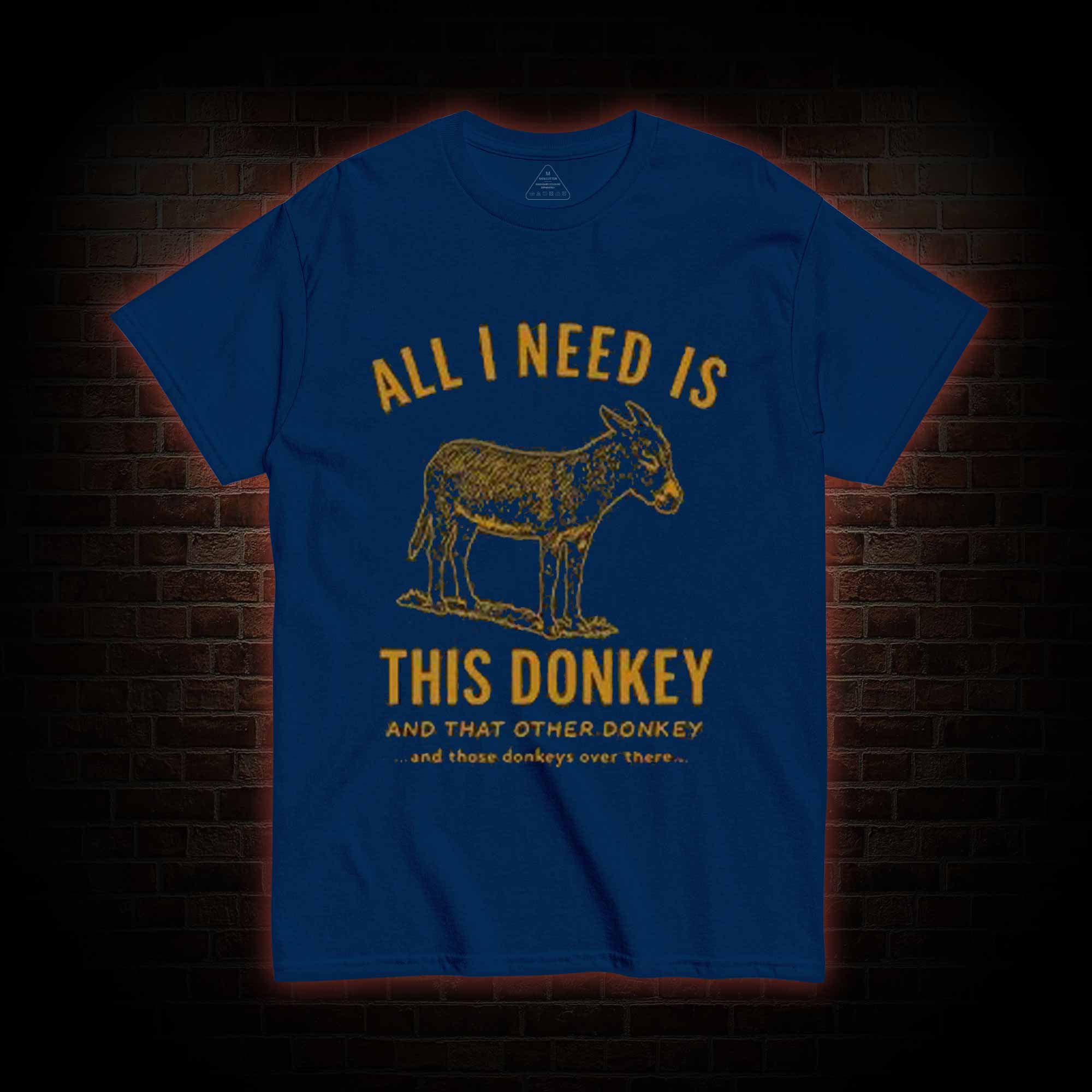 All I Need is This Donkey T-shirt