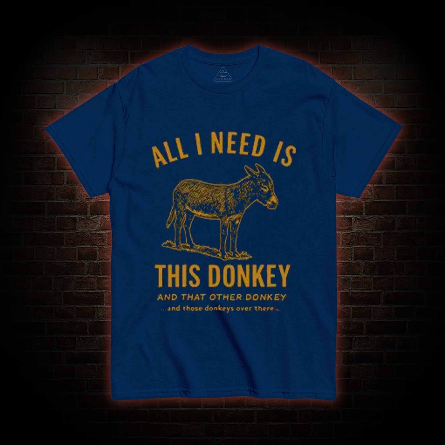 All I Need is This Donkey T-shirt