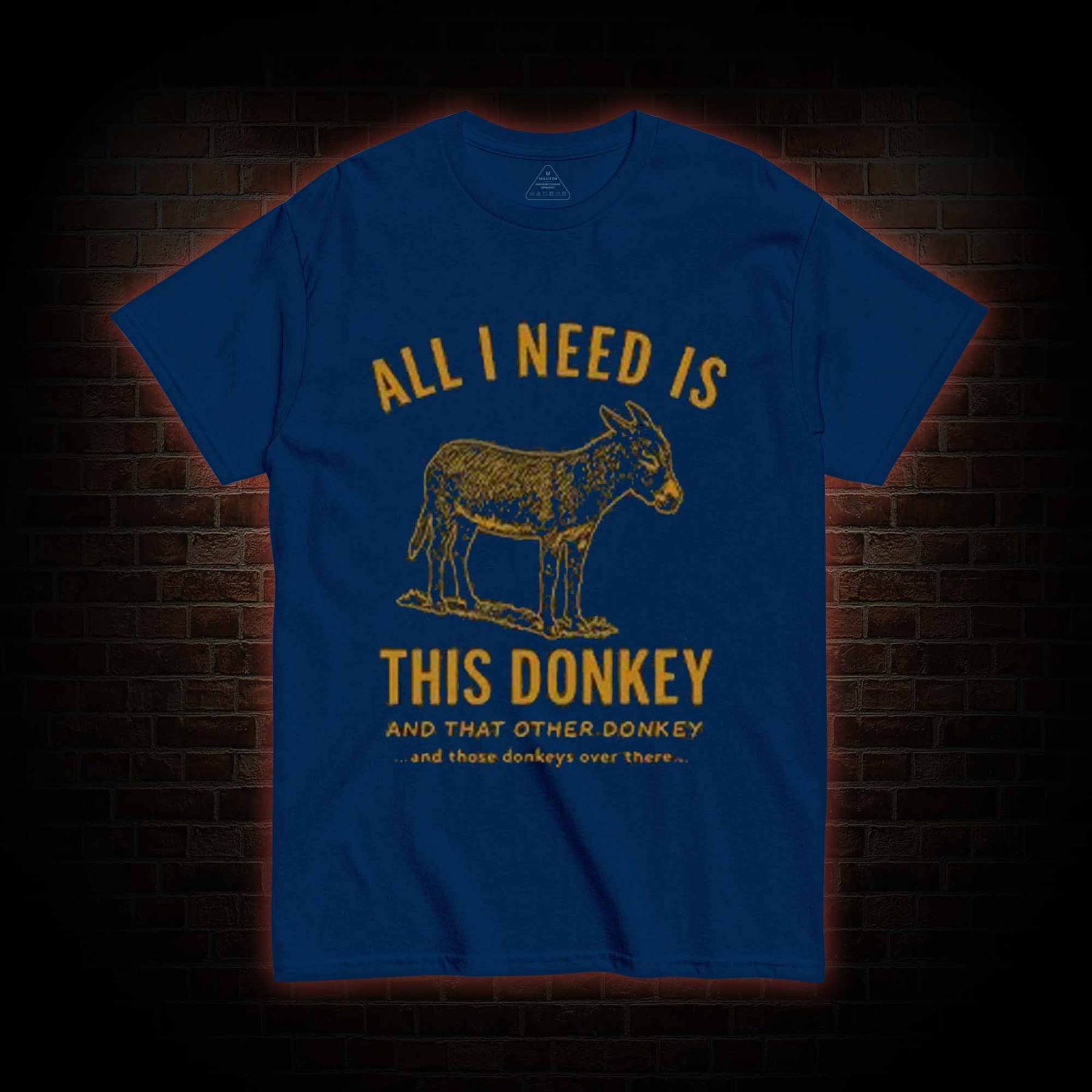All I Need is This Donkey T-shirt