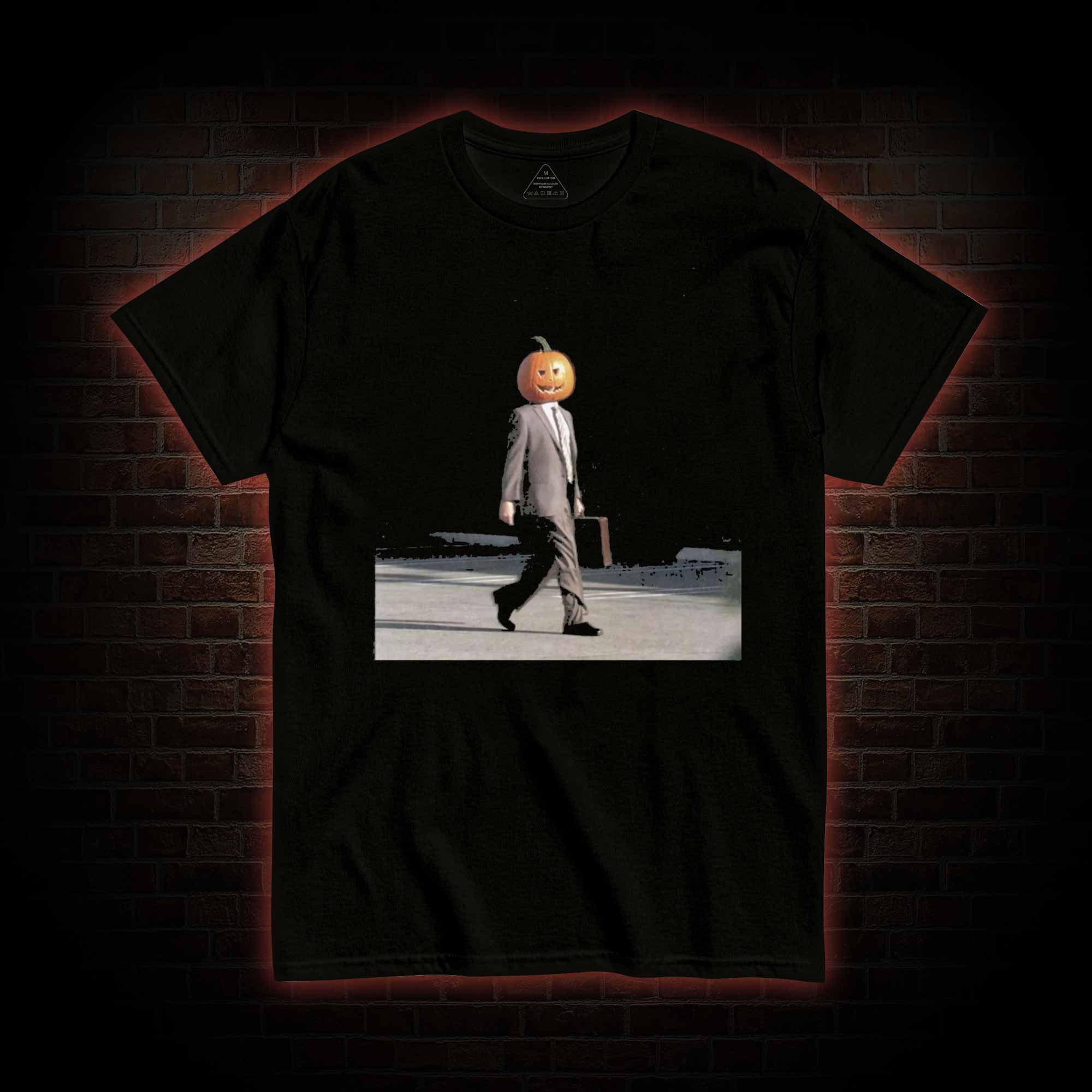 Pumpkin Head Halloween T-shirt