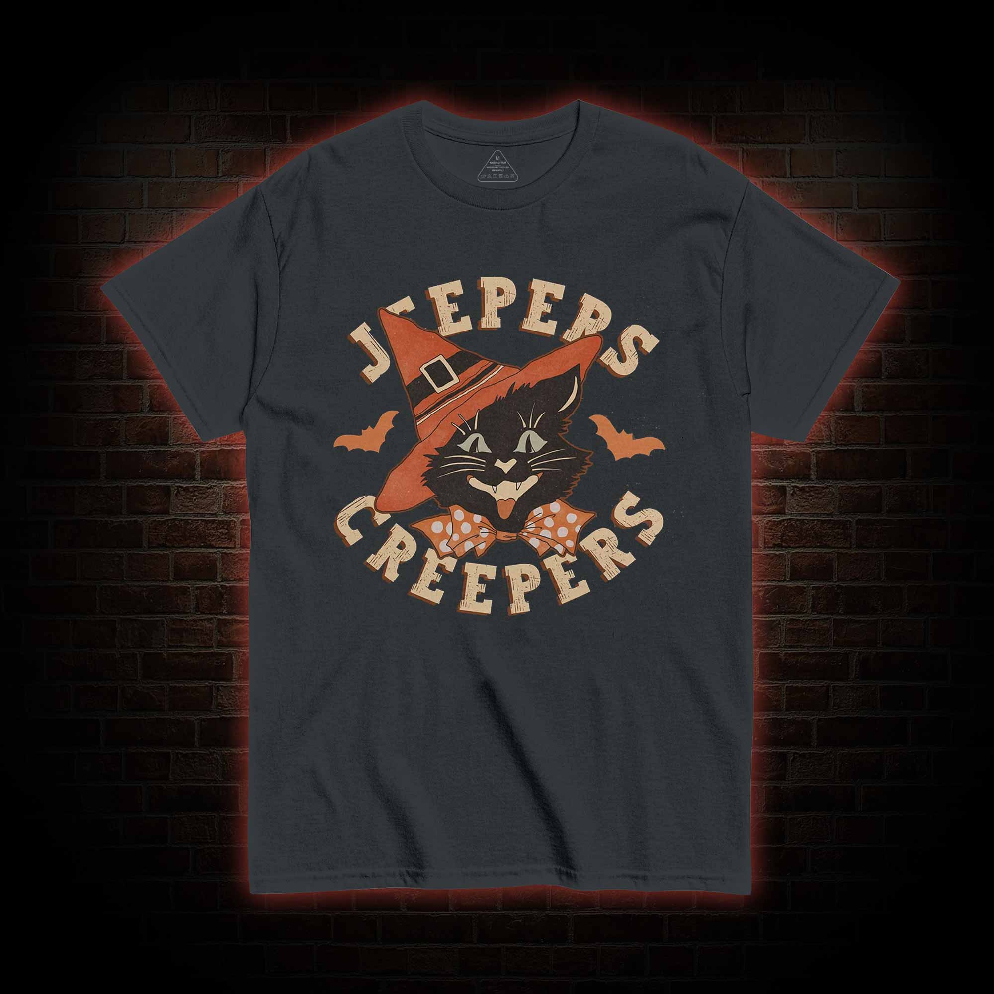 Halloween Black Cat T-shirt