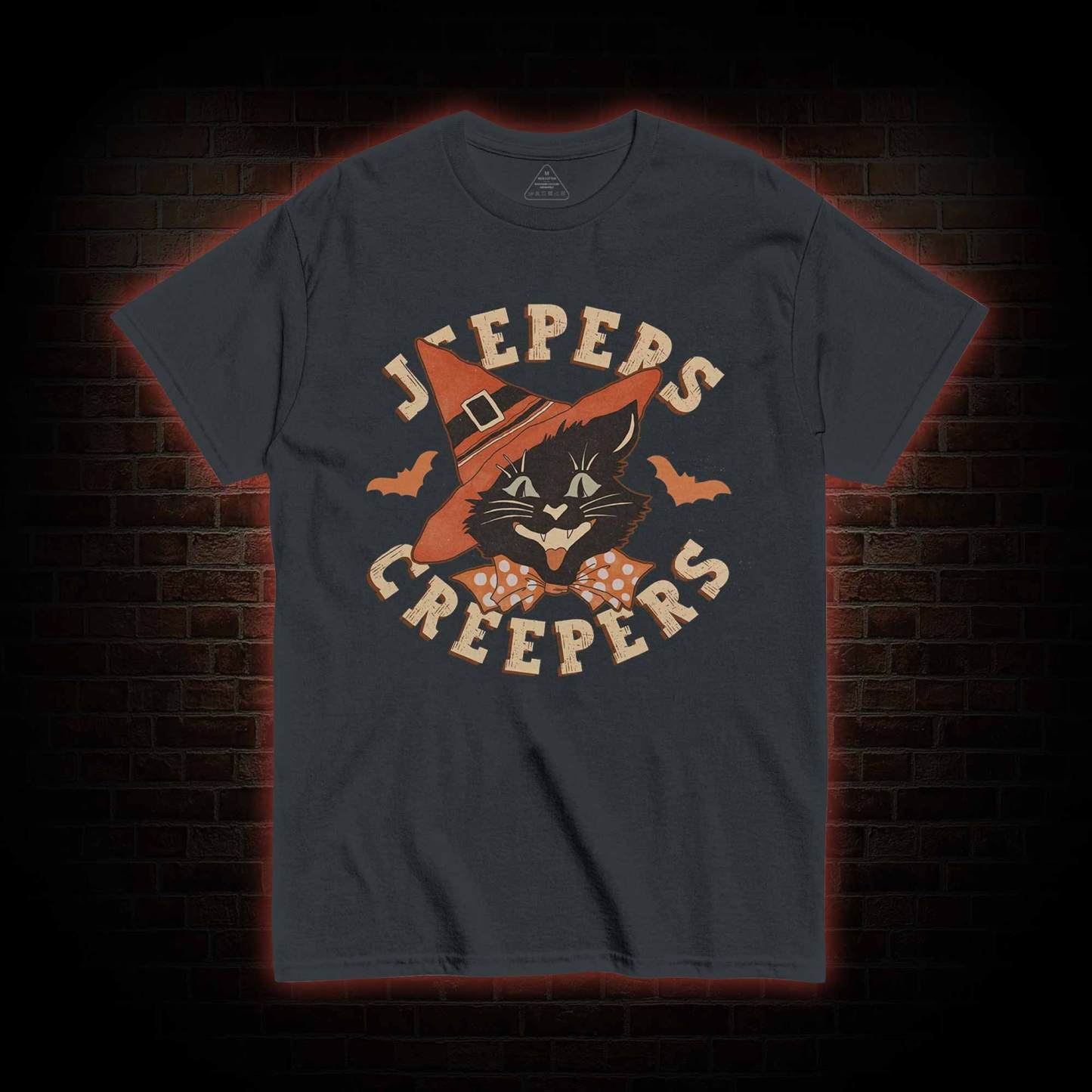 Halloween Black Cat T-shirt