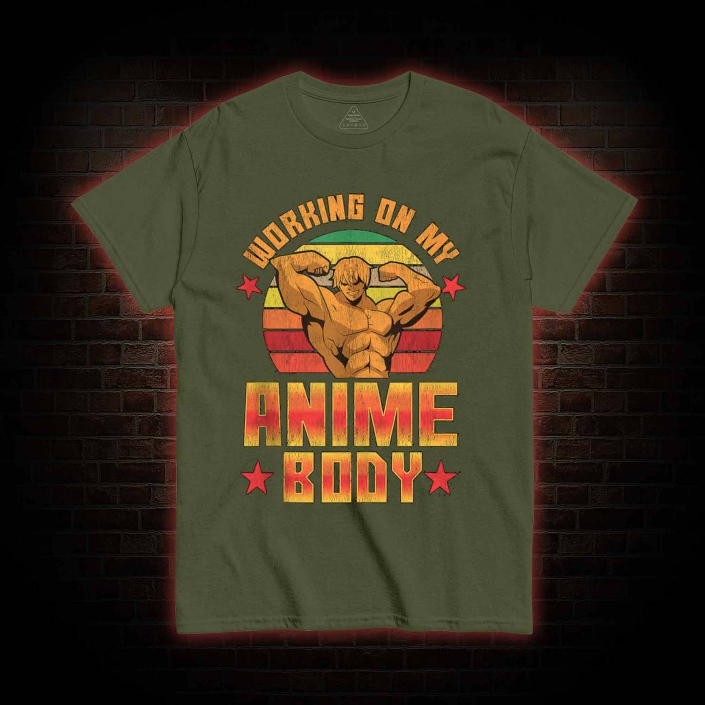 Working On My Anime Body T-shirt