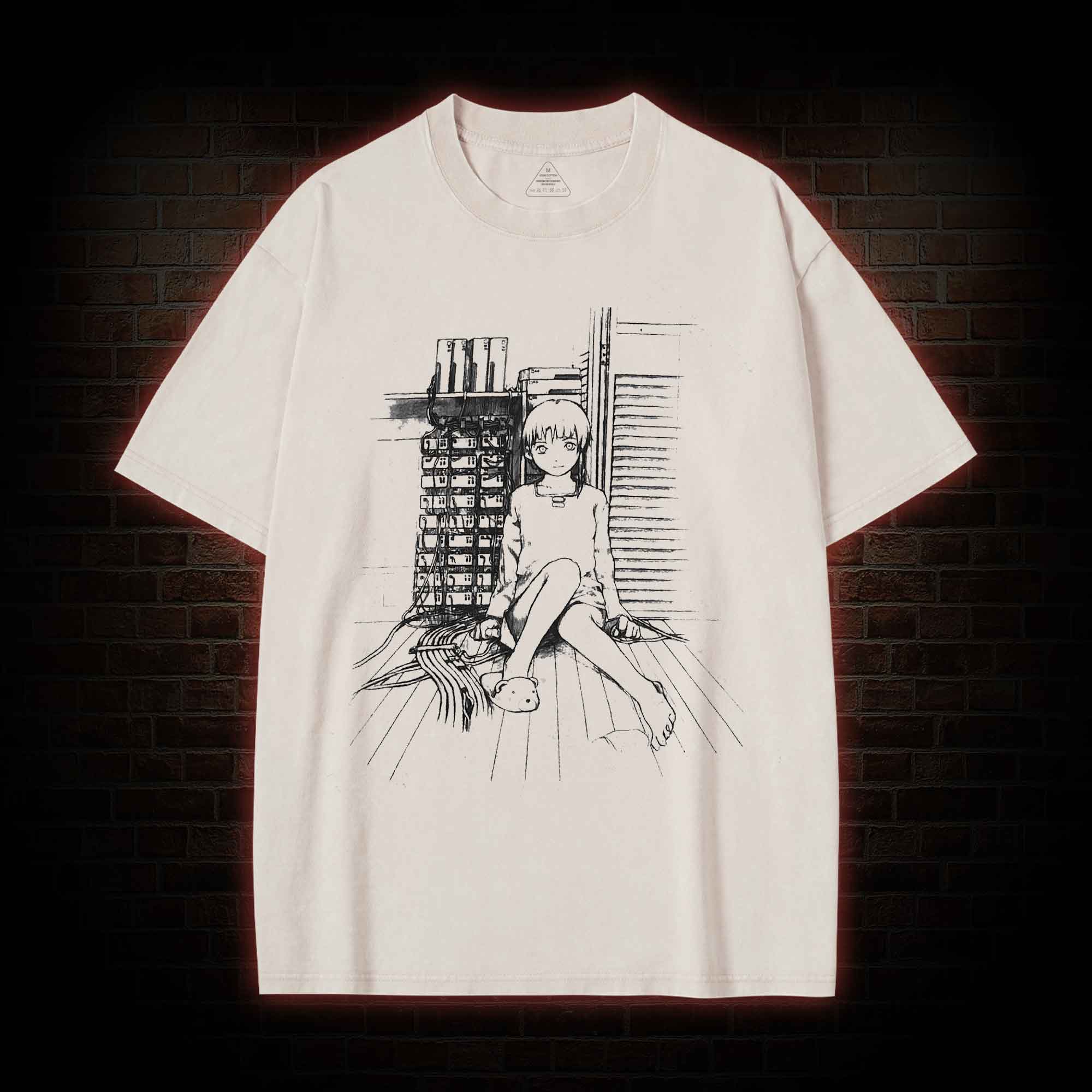 The Border isn't Clear Washed T-shirt