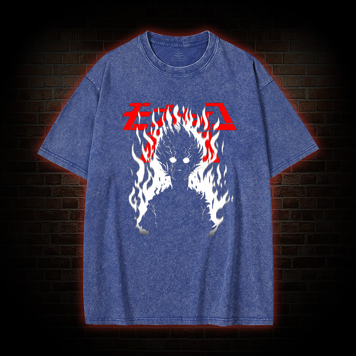 Emo Dark Fantasy Washed T-shirt