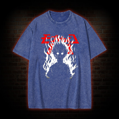 Emo Dark Fantasy Washed T-shirt