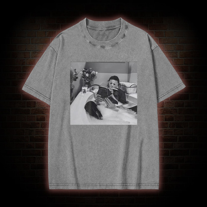 Vintage Michael Myers Bathtub Halloween Washed T-shirt